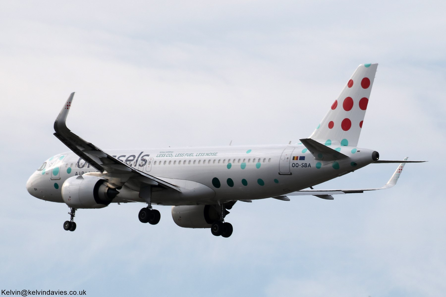 Brussels Airlines A320 NEO OO-SBA