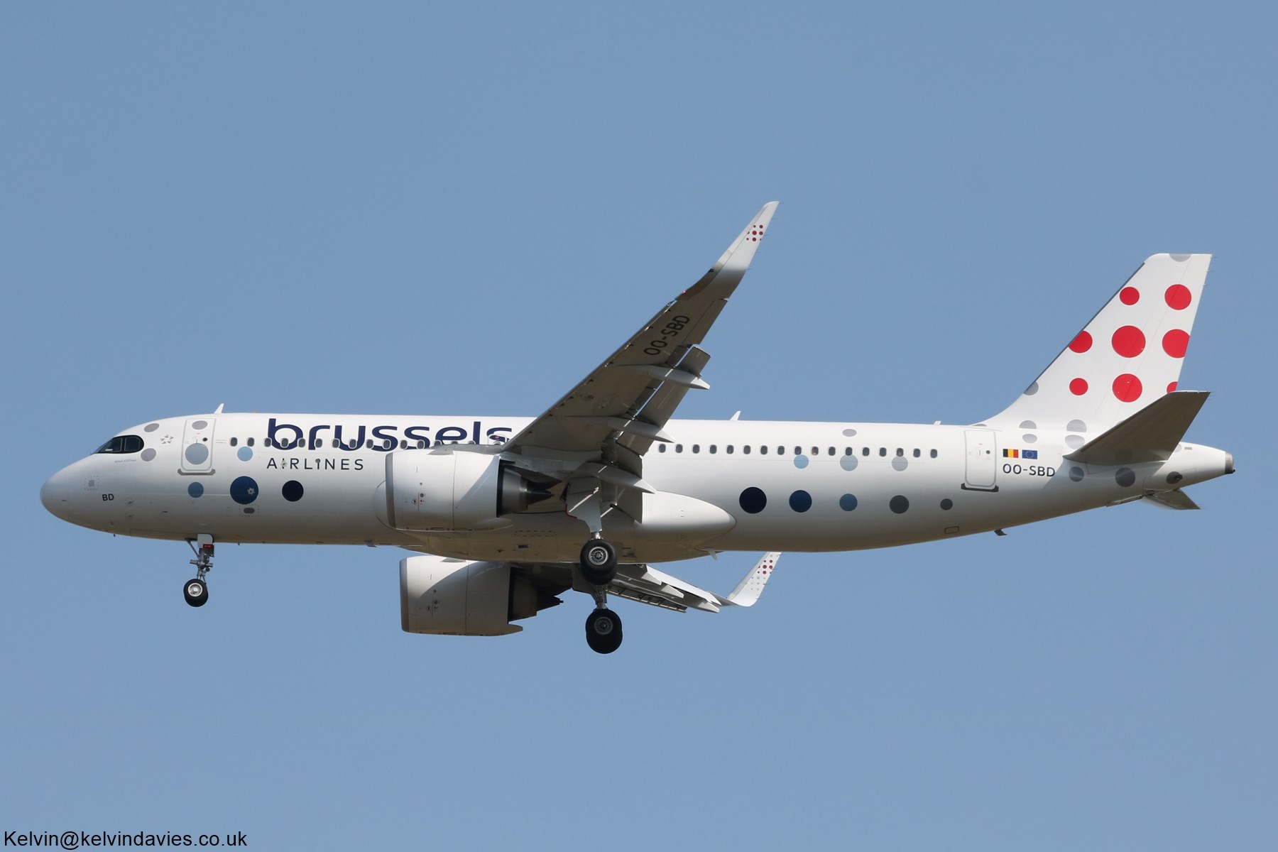 Brussels Airlines A320 NEO OO-SBD