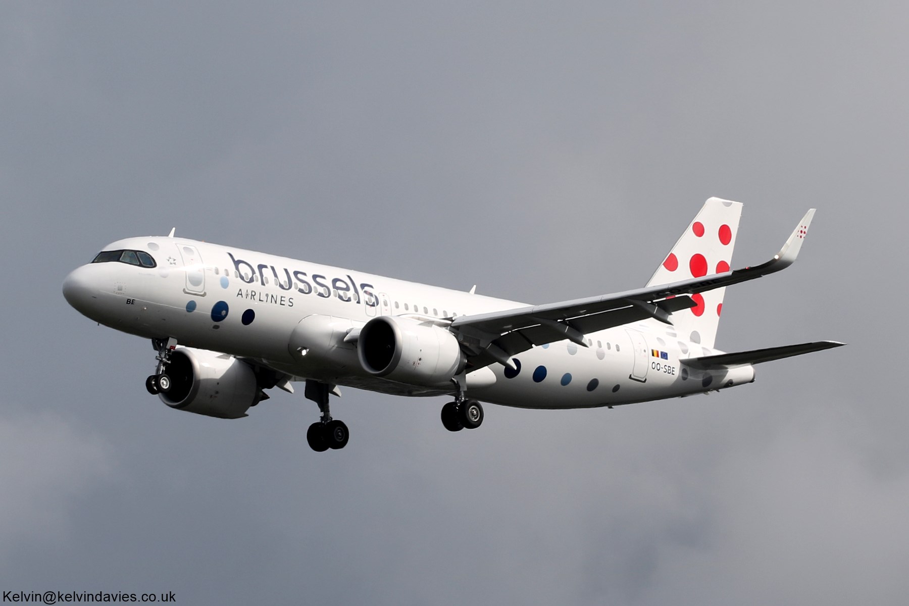 Brussels Airlines A320 NEO OO-SBE