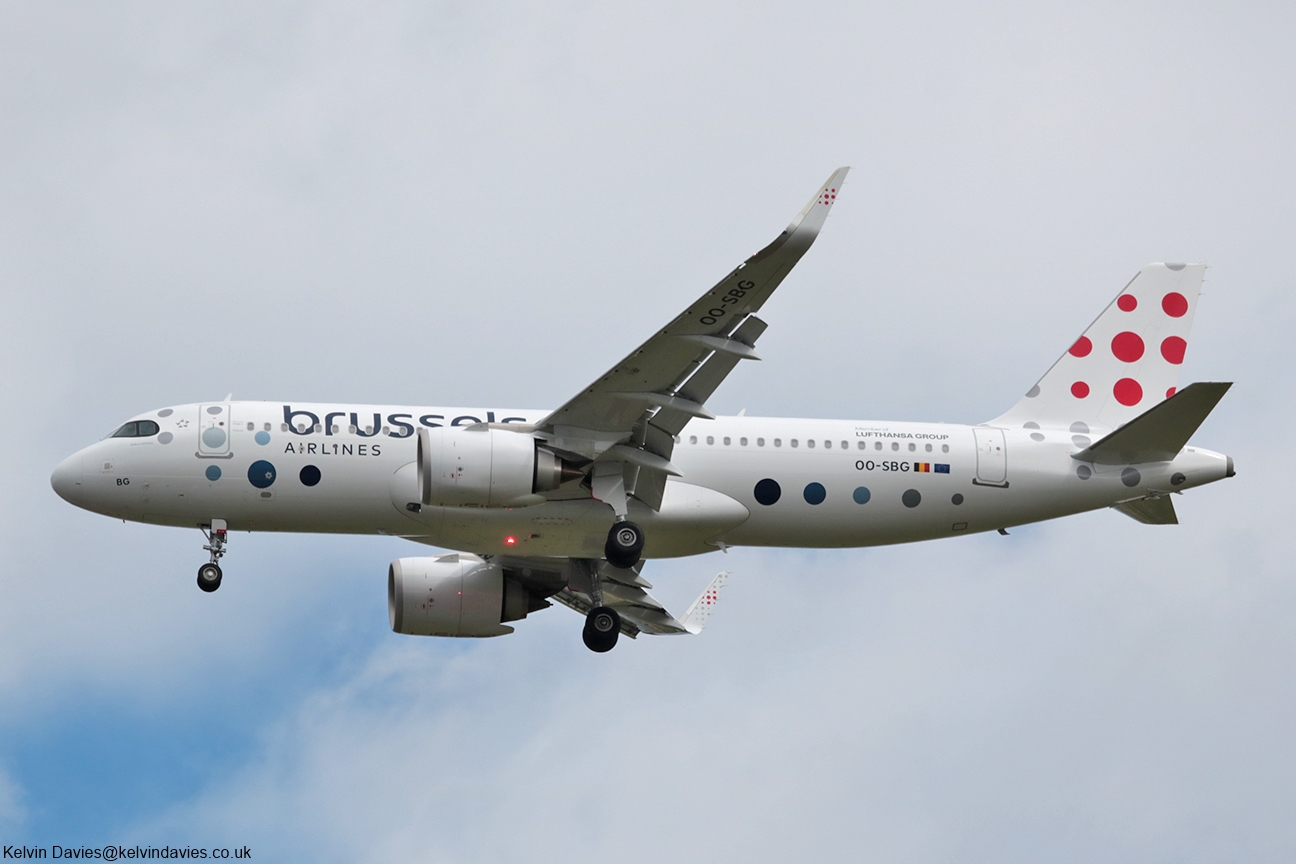 Brussels Airlines A320 NEO OO-SBG
