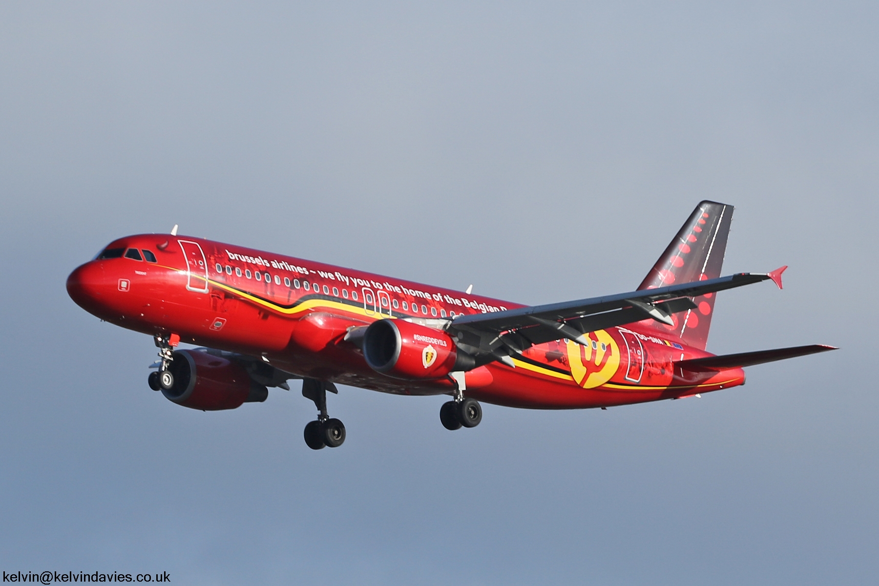 Brussels Airlines A320 OO-SNA
