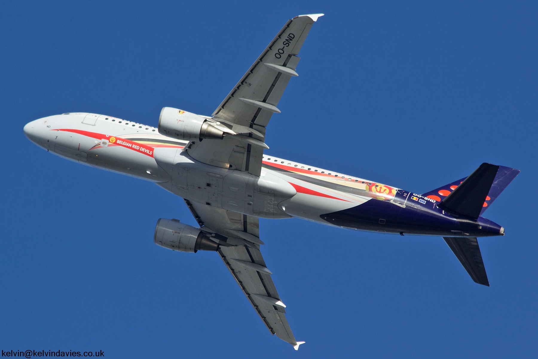 Brussels Airlines A320 OO-SND
