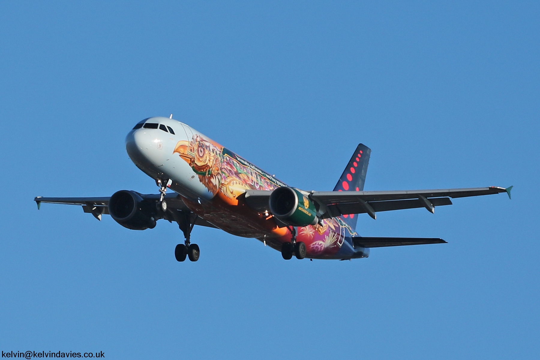 Brussels Airlines A320 OO-SNF