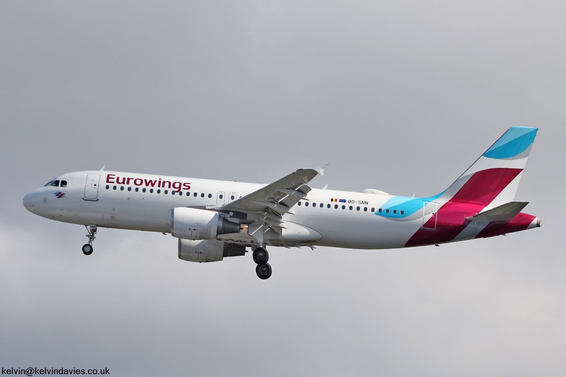 Brussels Airlines A320 OO-SNN