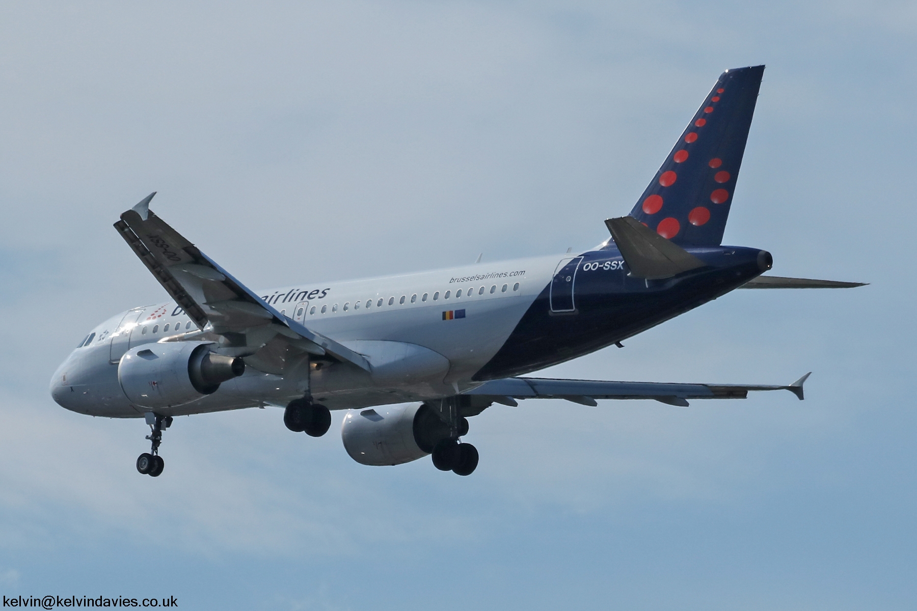 Brussels Airlines A319 OO-SSX