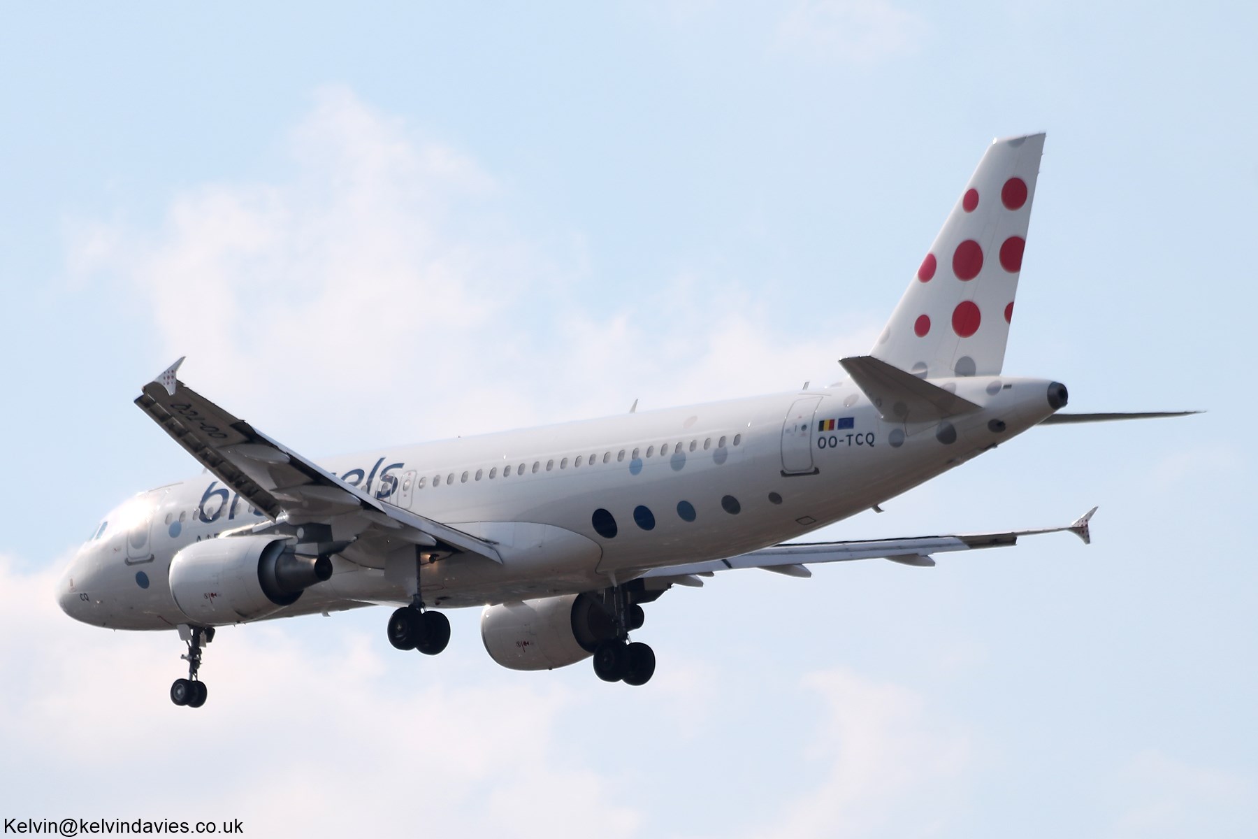 Brussels Airlines A320 OO-TCQ