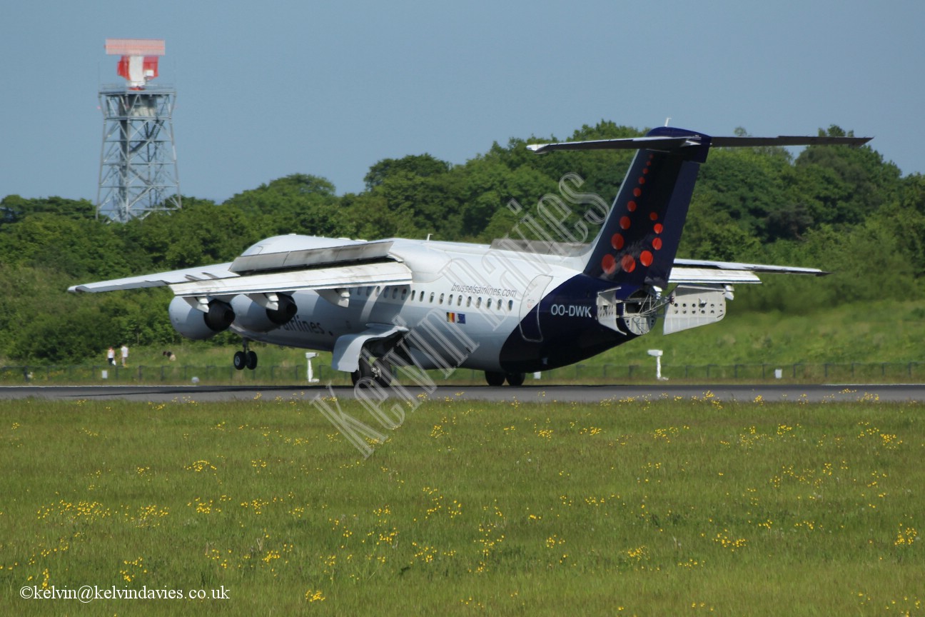 Brussels Airlines RJ100 OO-DWK