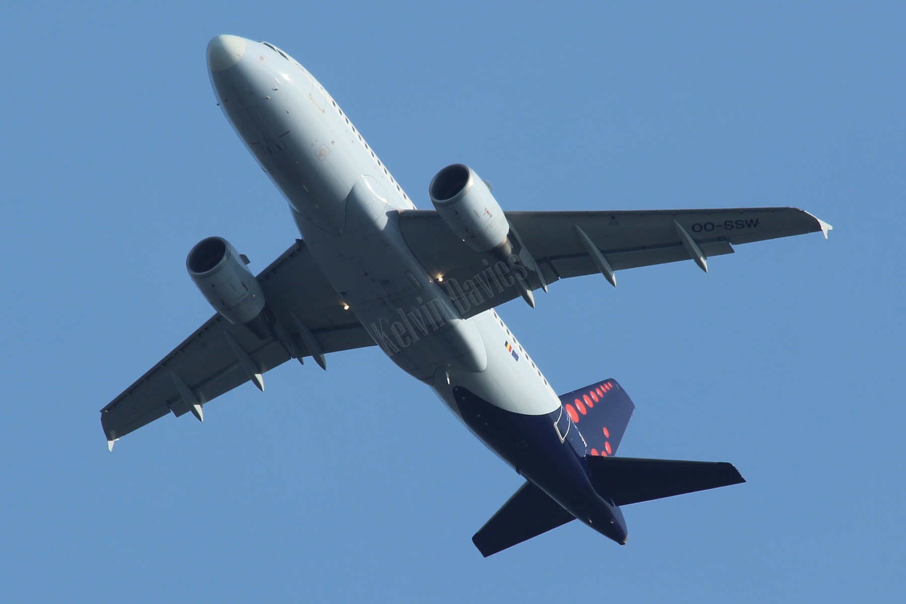 Brussels Airlines A319 OO-SSW