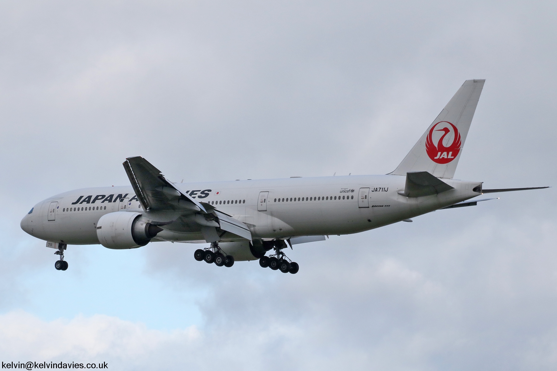 Japan Airlines 777 JA711J