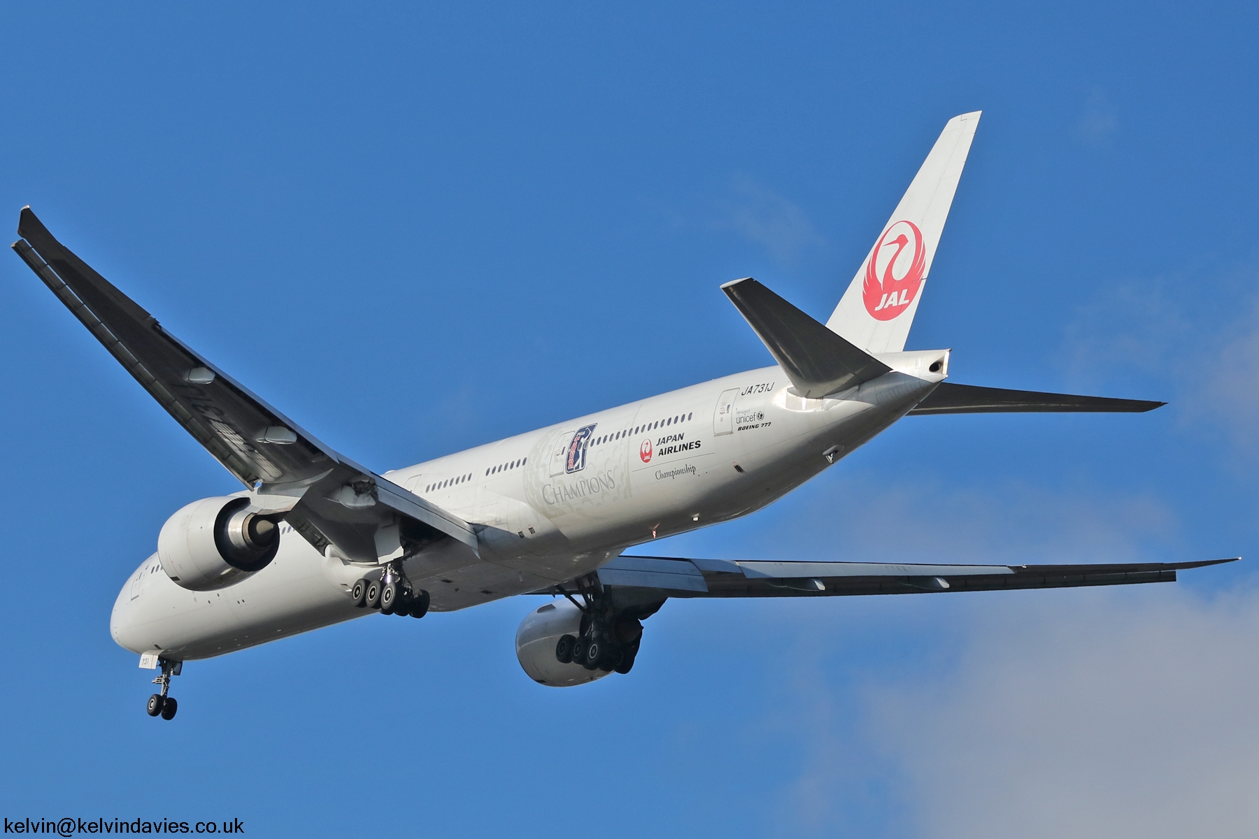 Japan Airlines 777 JA731J