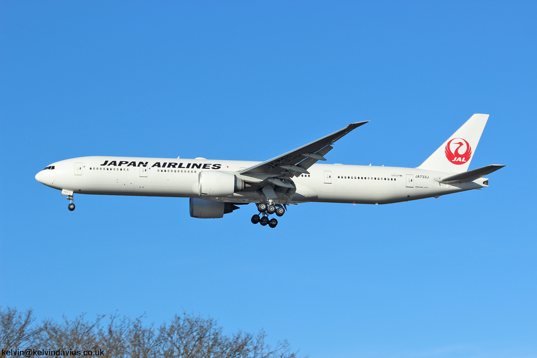 Japan Airlines 777 JA733J