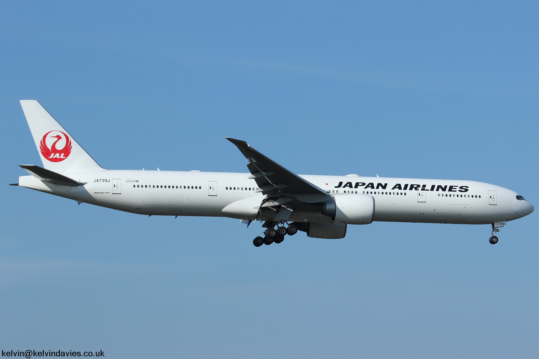 Japan Airlines 777 JA739J
