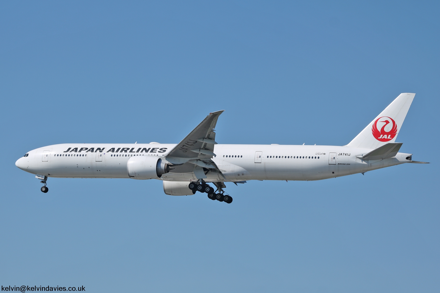 Japan Airlines 777 JA741J