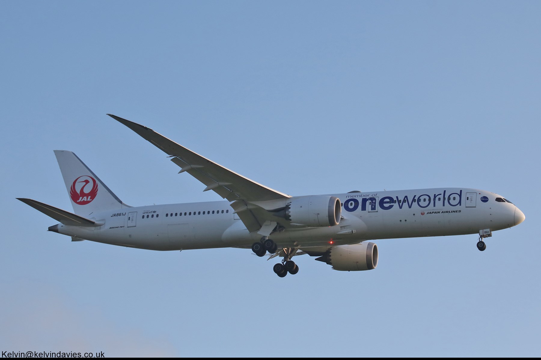 Japan Airlines 787 JA861J