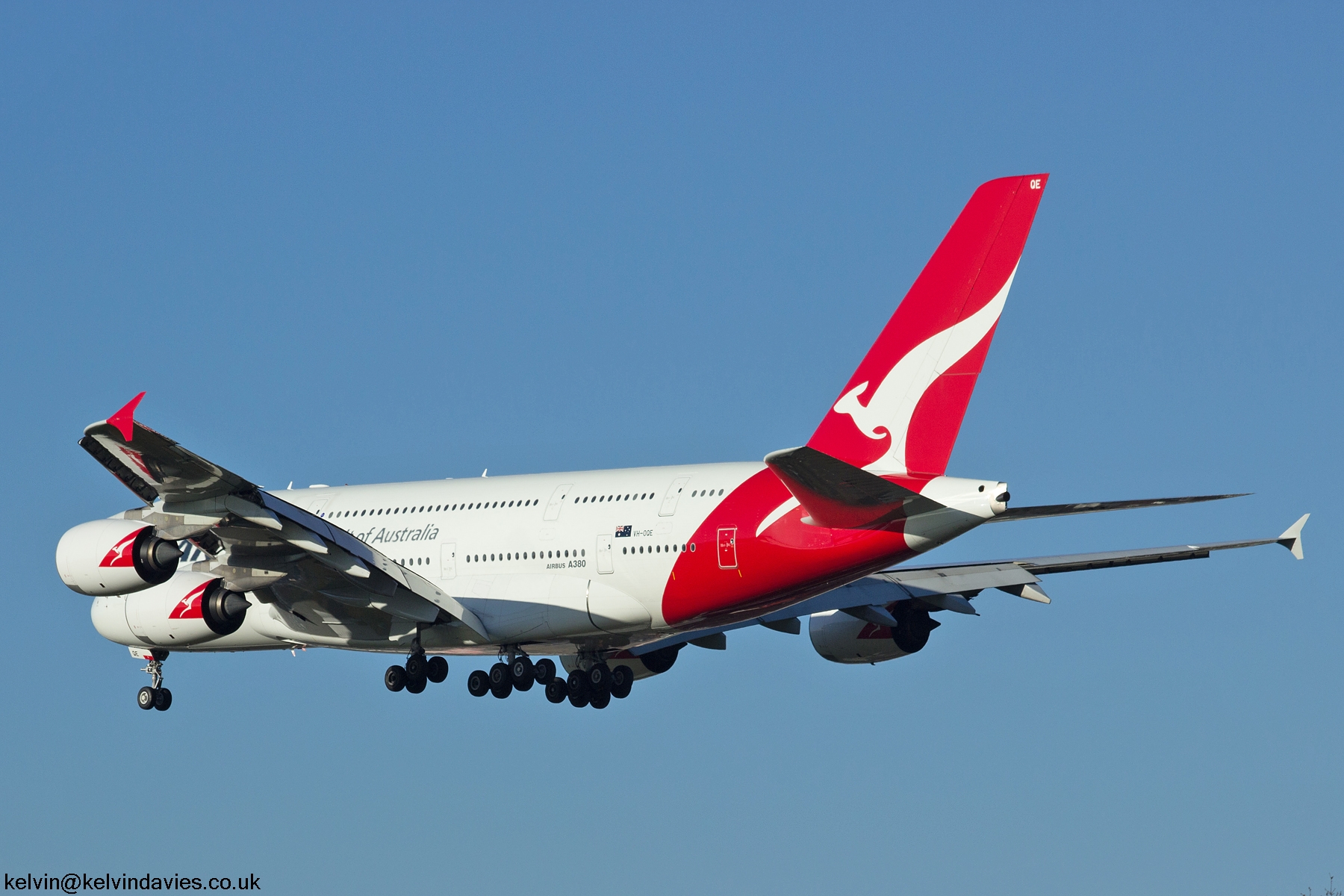 Qantas A380 VH-OQE