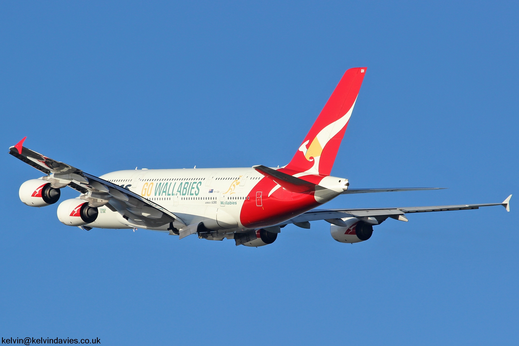 Qantas A380 VH-OQH