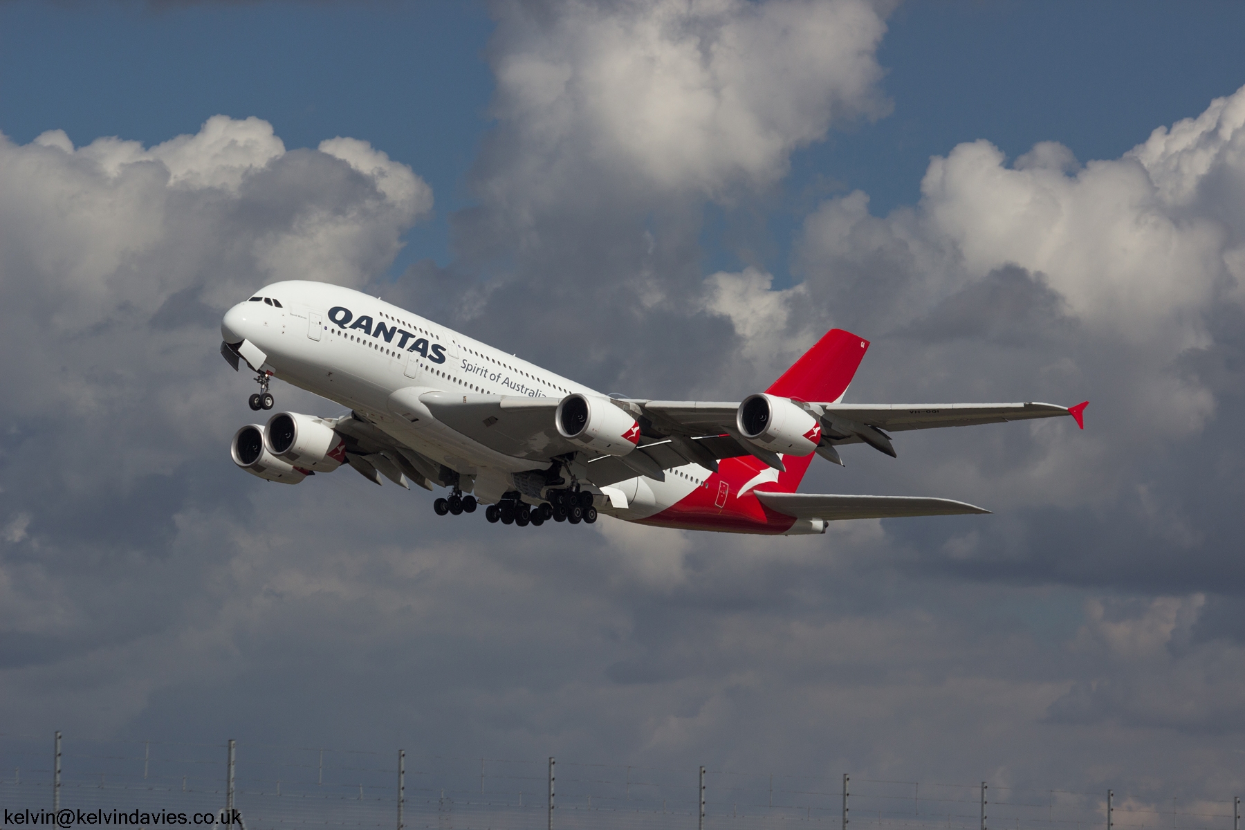 Qantas A380 VH-OQI