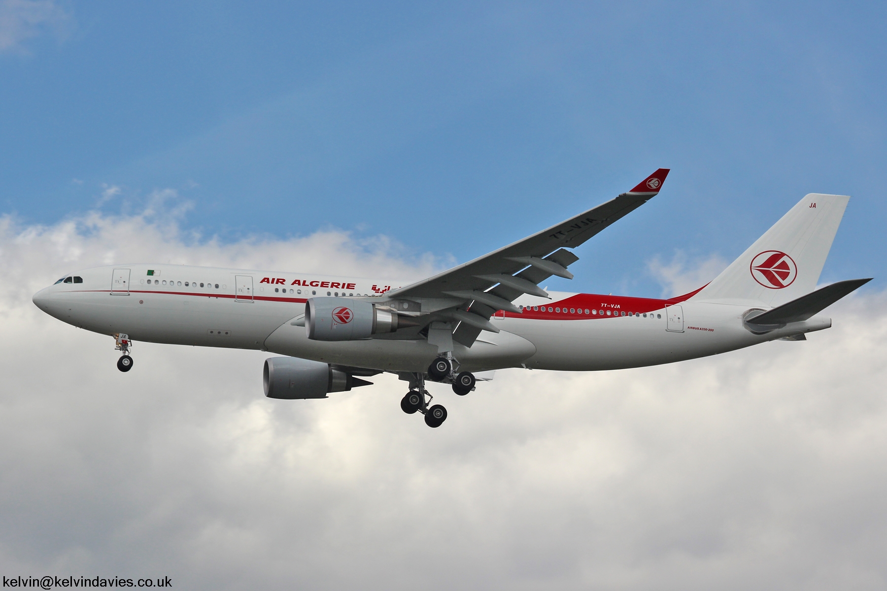 Air Algerie A330 7T-VJA