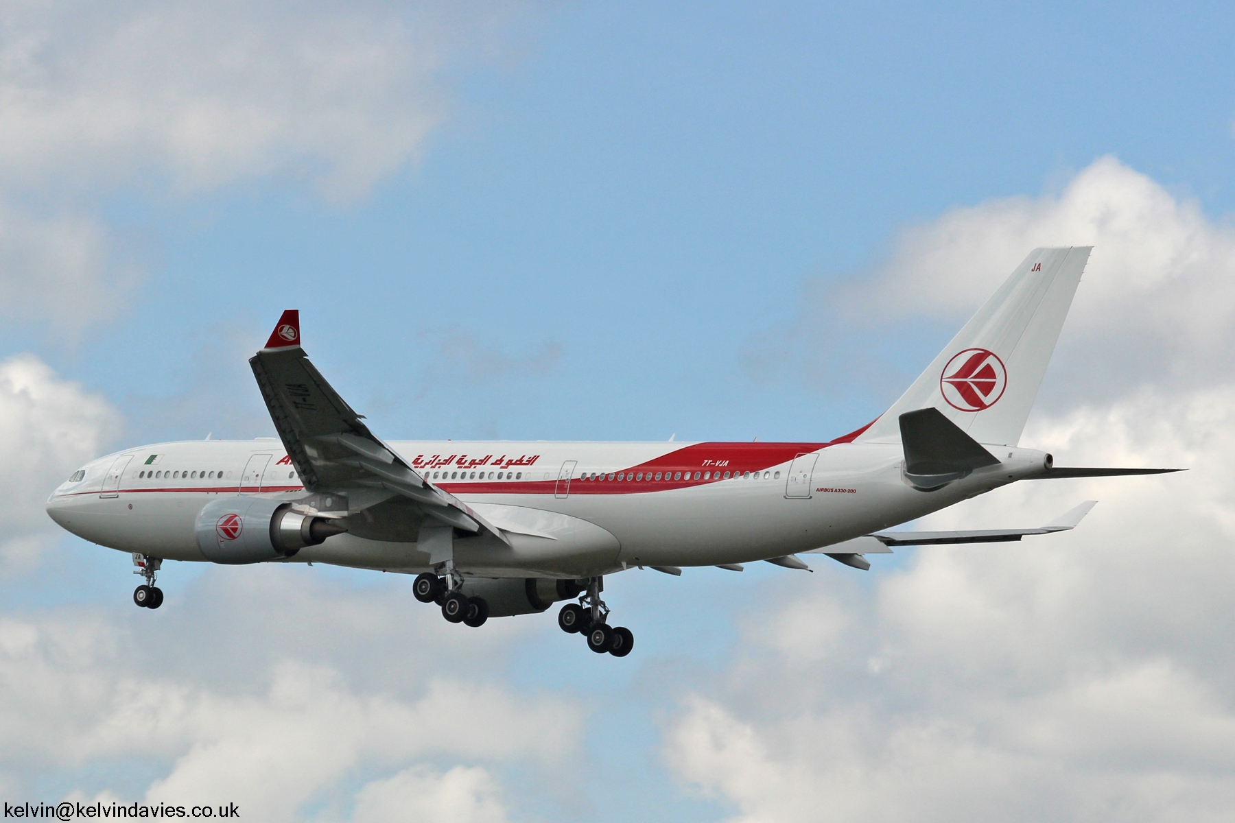 Air Algerie A330 7T-VJA