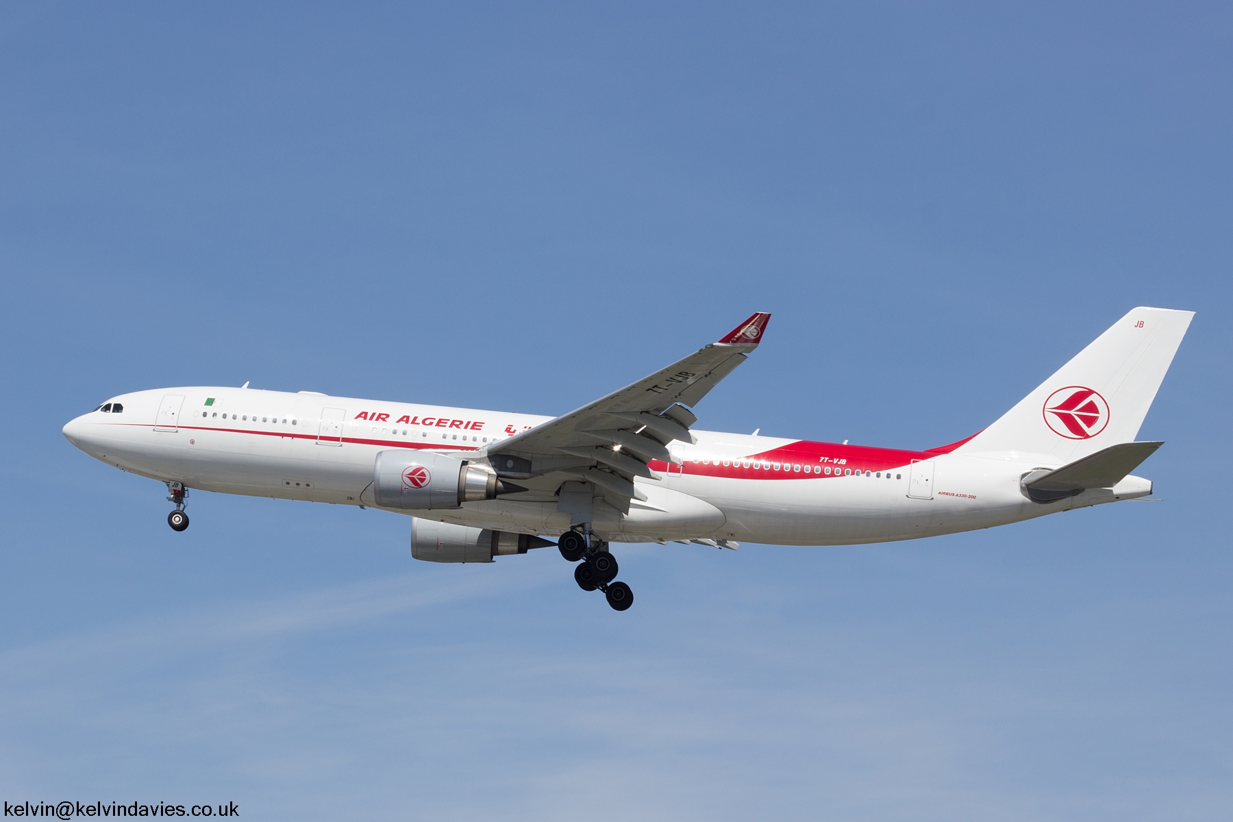 Air Algerie A330 7T-VJB