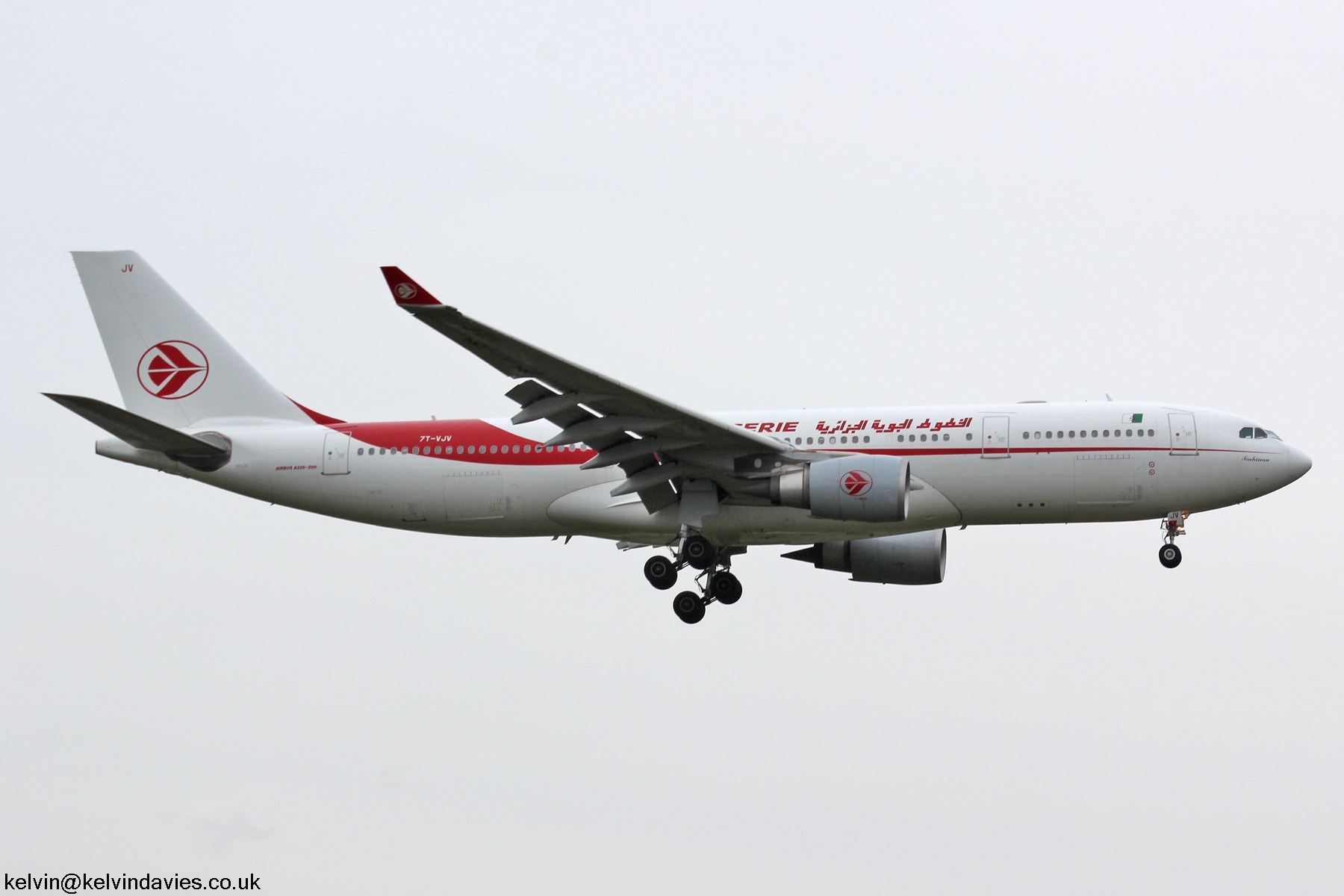 Air Algerie A330 7T-VJV