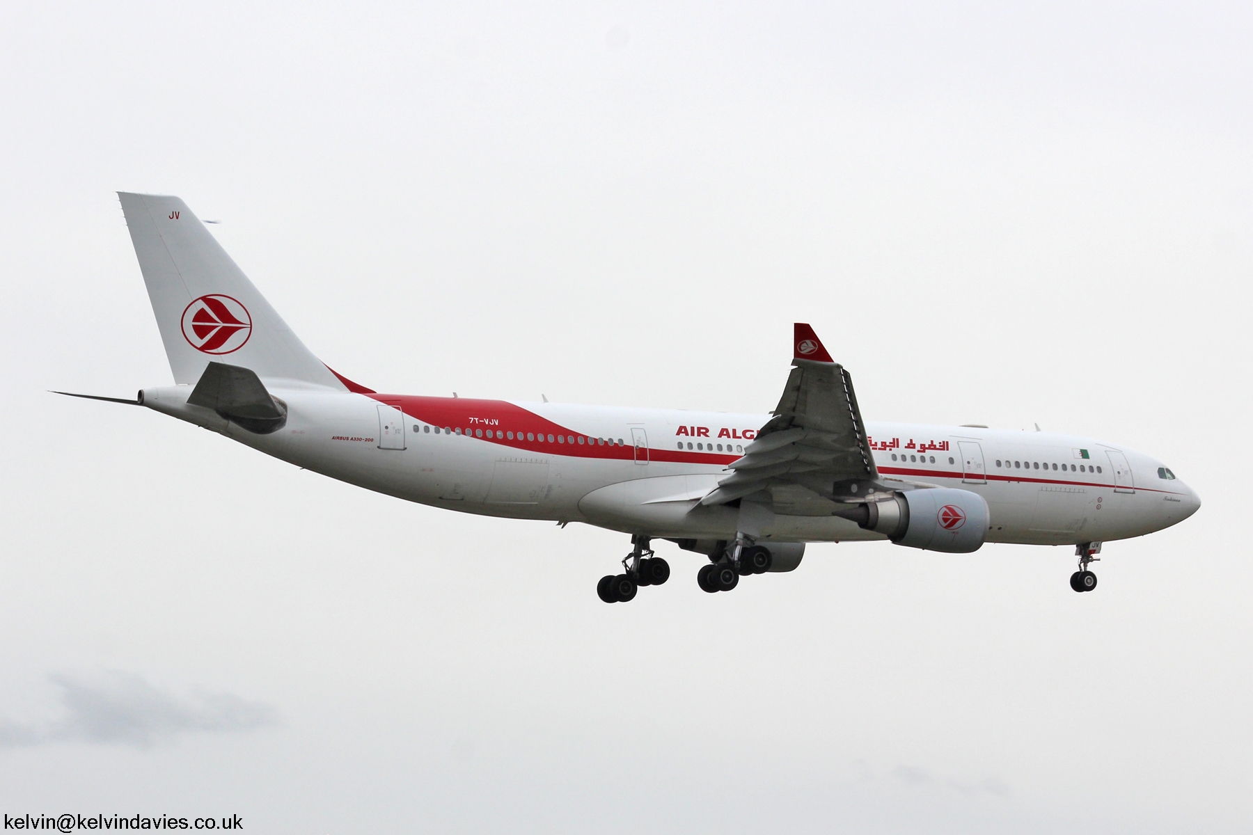 Air Algerie A330 7T-VJV