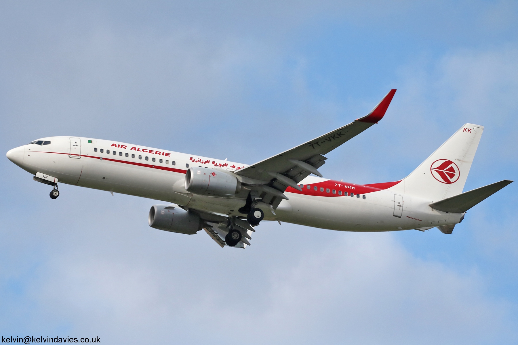 Air Algerie 737 7T-VKK