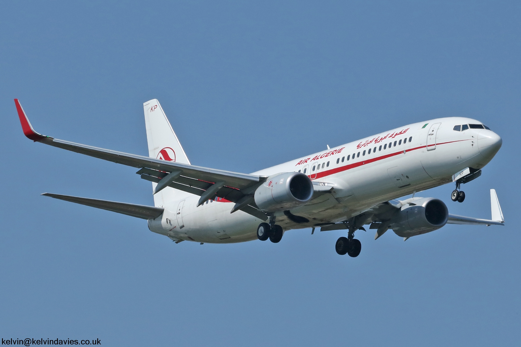 Air Algerie 737NG 7T-VKP
