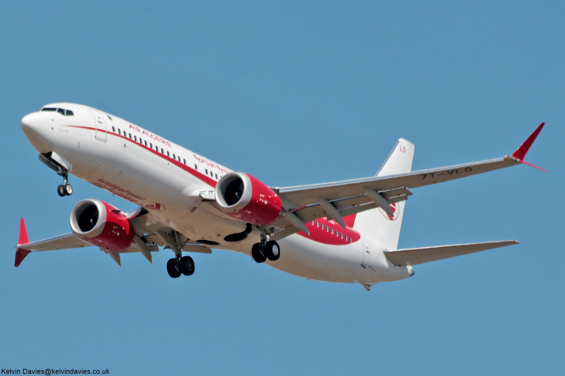 Air Algerie 737MAX 7T-VLQ