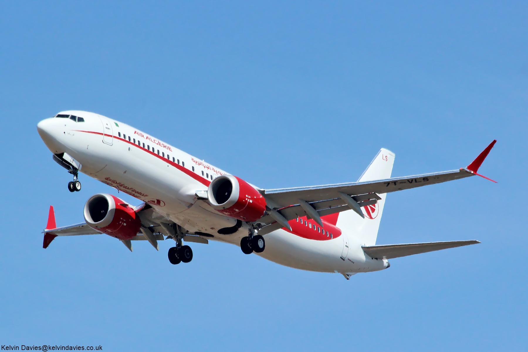 Air Algerie 737MAX 7T-VLS