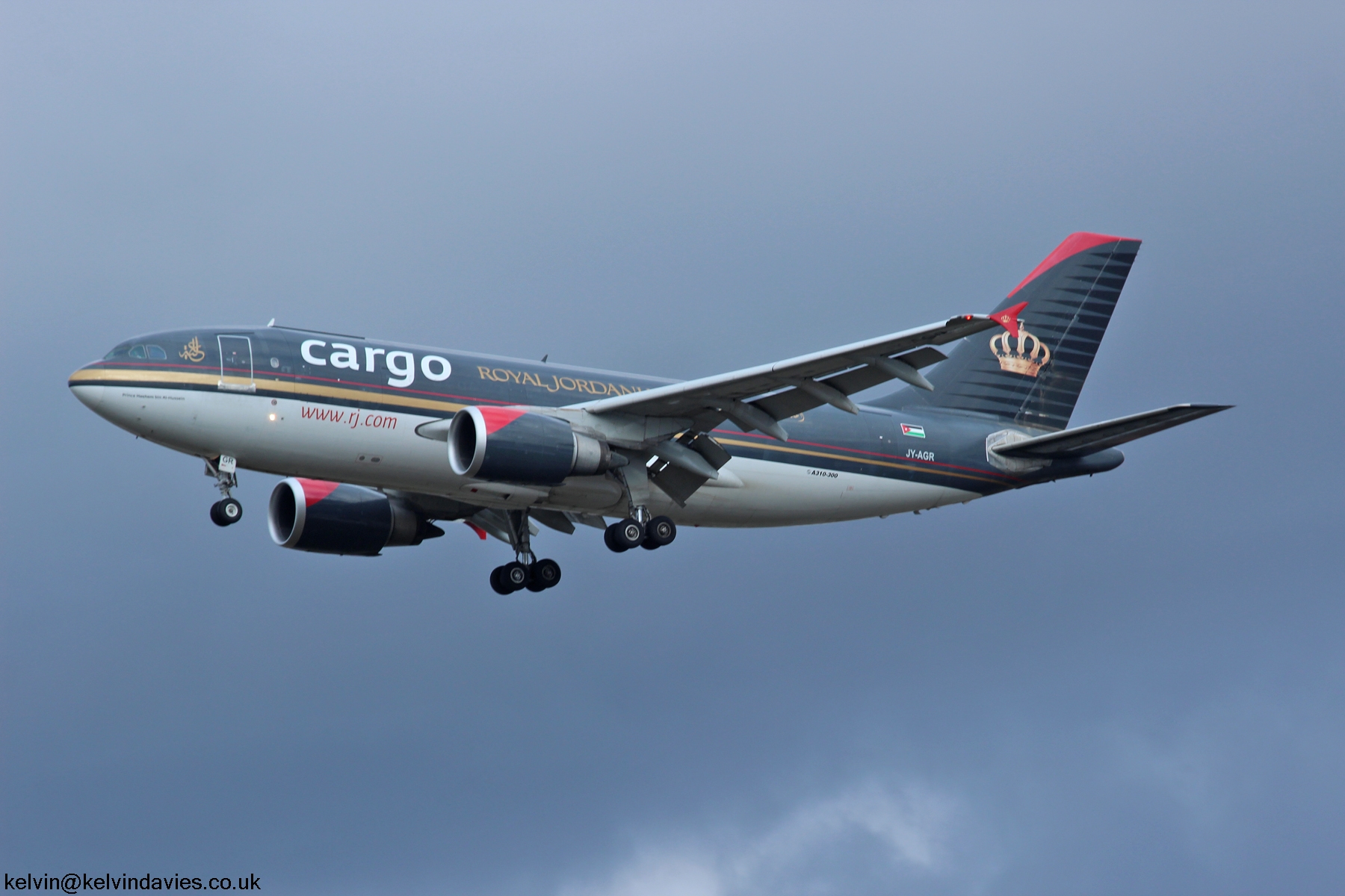 Royal Jordanian Cargo A300 JY-AGR