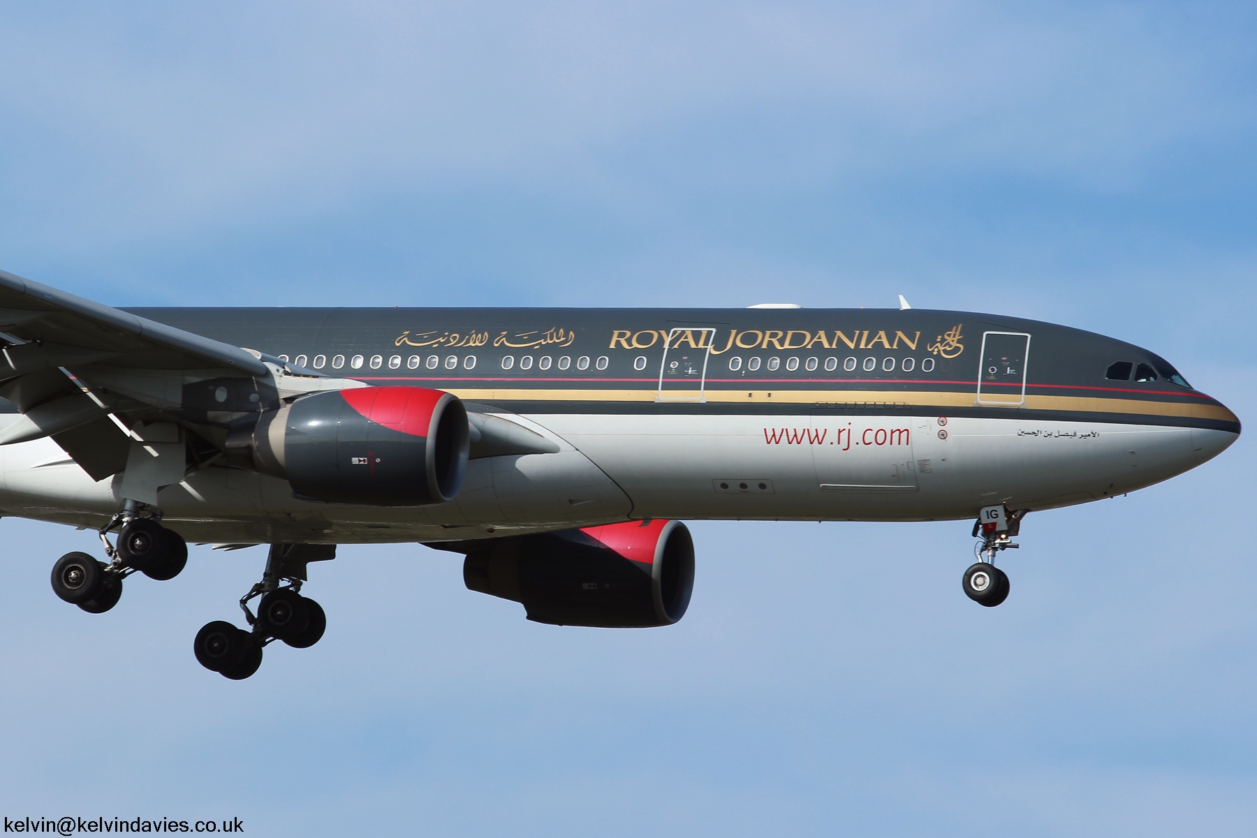 Royal Jordanian A330 JY-AIG