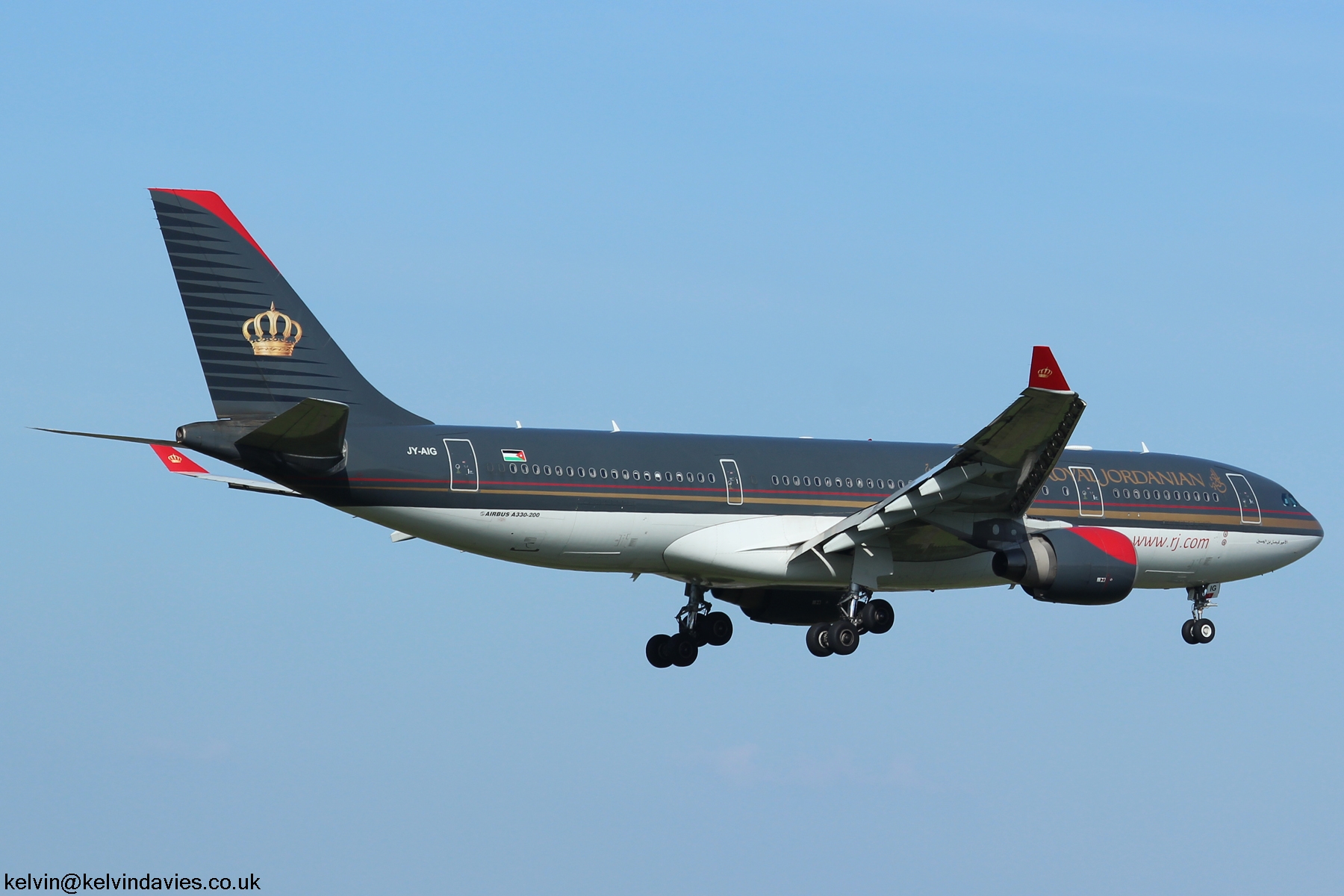 Royal Jordanian A330 JY-AIG