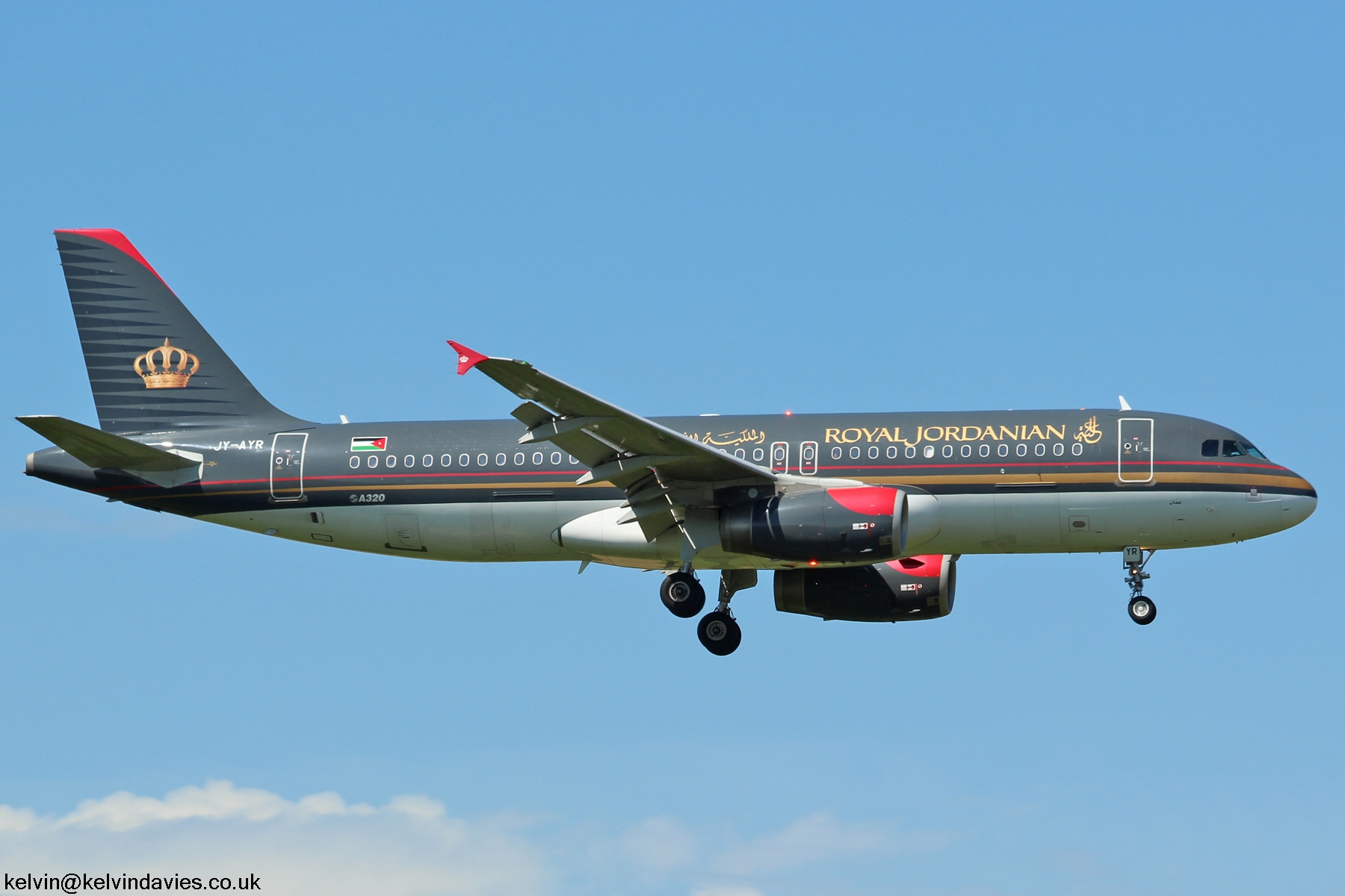 Royal Jordanian Airlines A320 JY-AYR