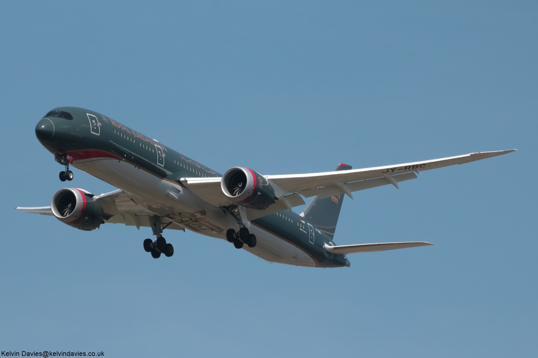 Royal Jordanian 787 JY-RBC