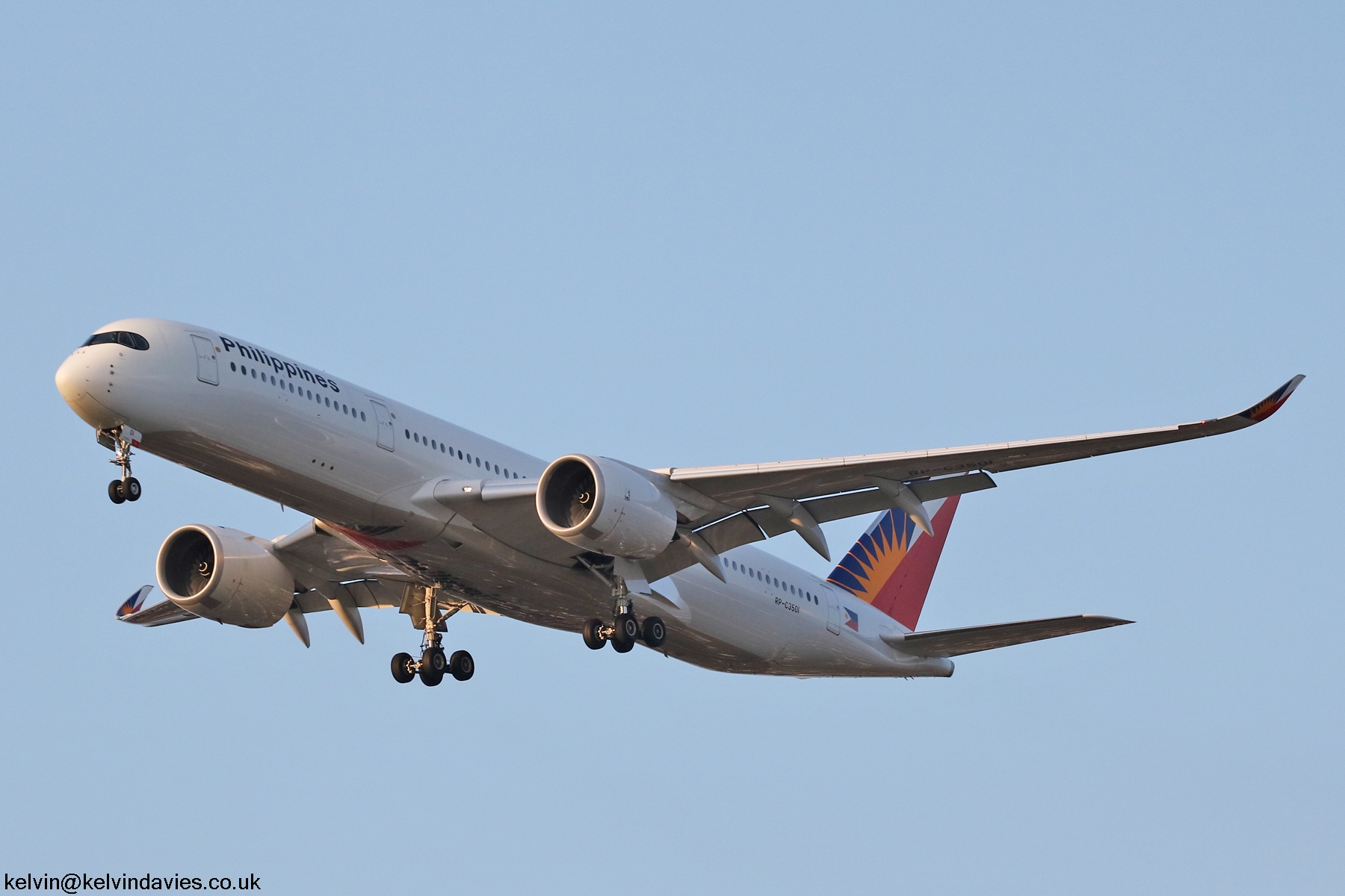 Philippine Airlines A350 RP-C3501