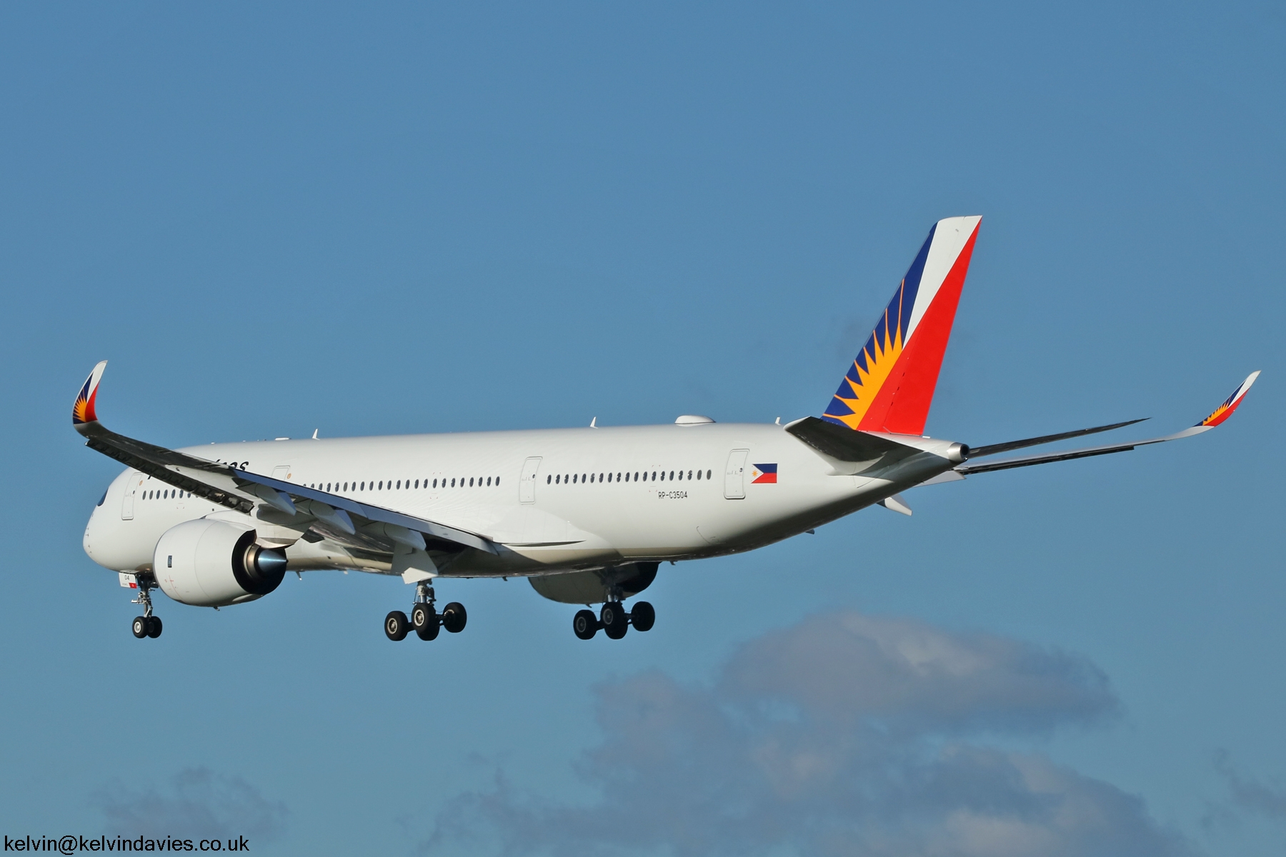 Philippine Airlines A350 RP-C3504