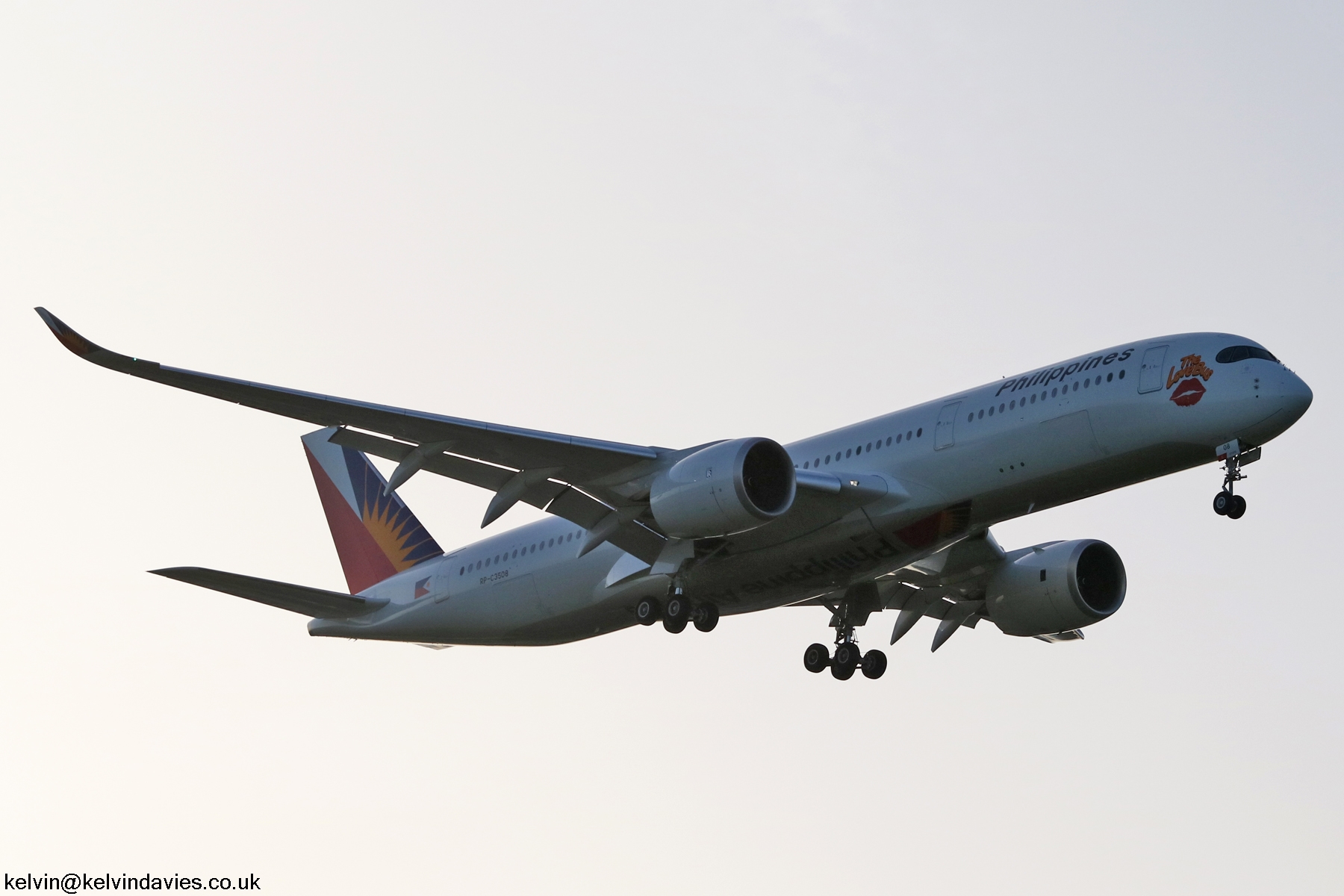 Philippine Airlines A350 RP-C3508