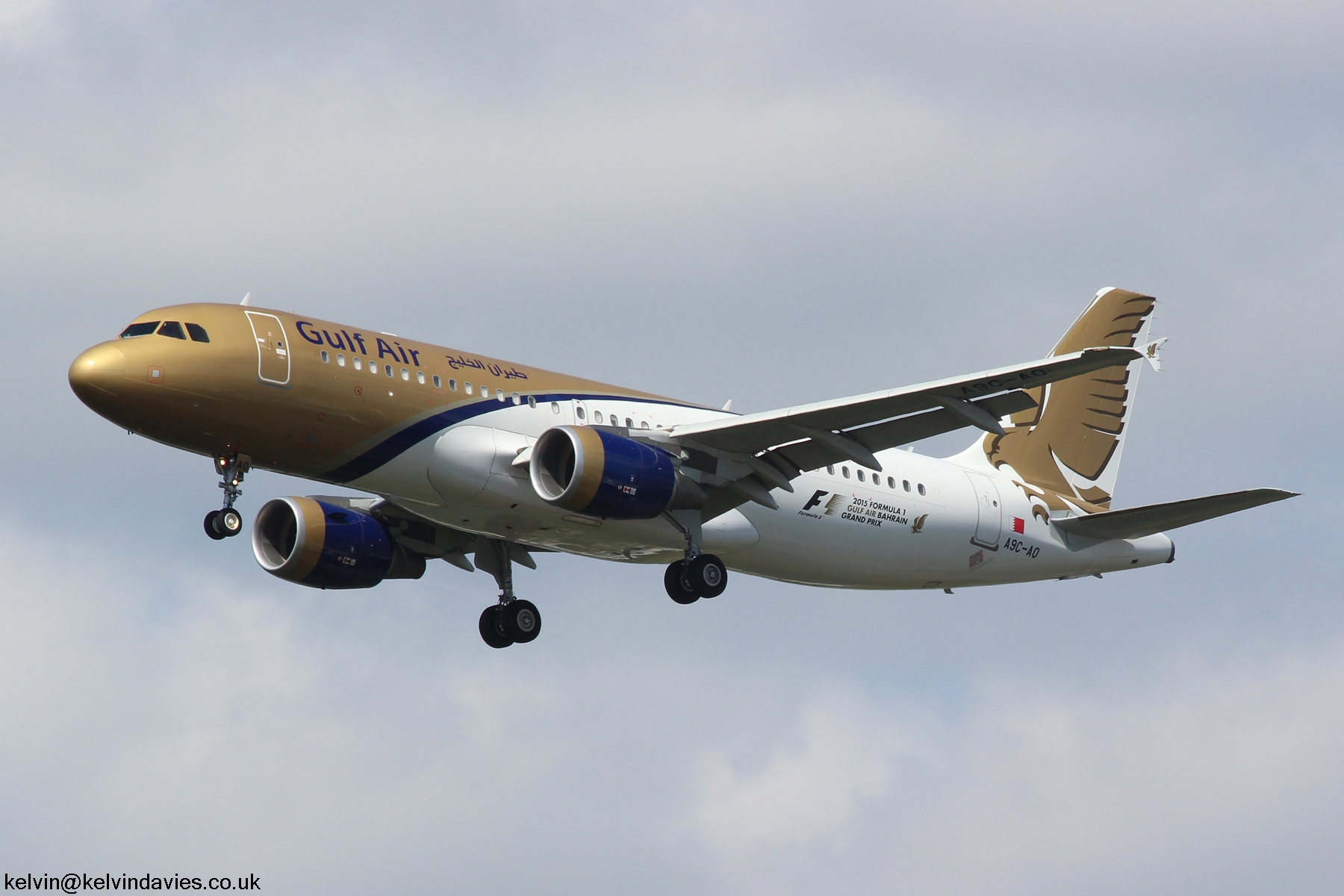 Gulf Air A320 A9C-AO