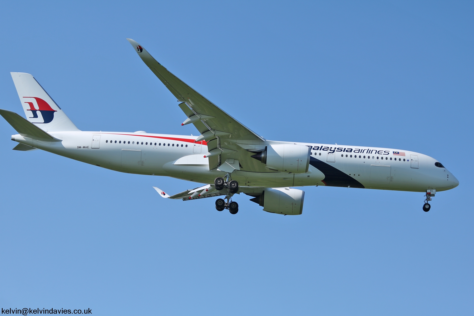 Malaysia Airlines A350 9M-MAE
