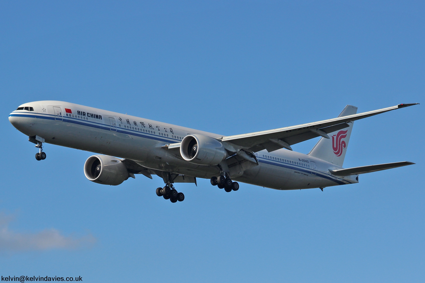 Air China 777 B-2043