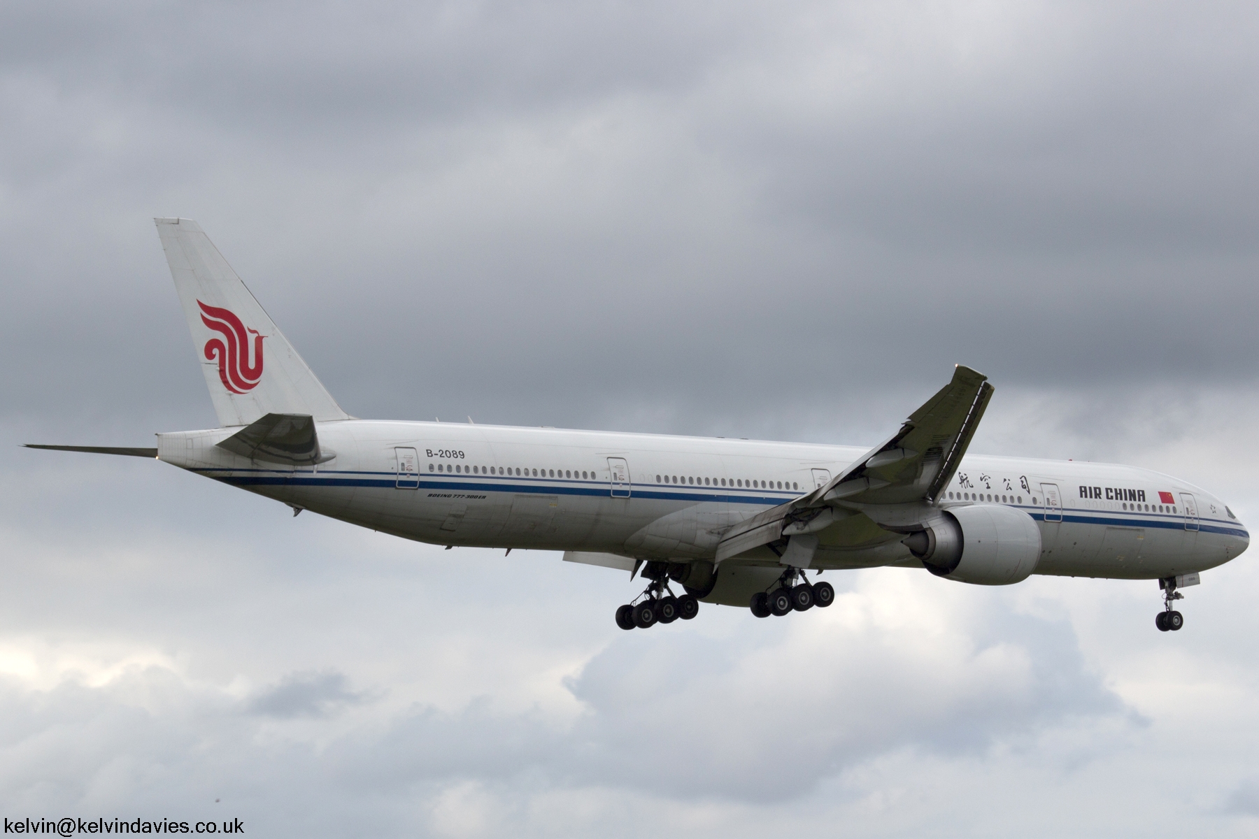 Air China 777  B-2089