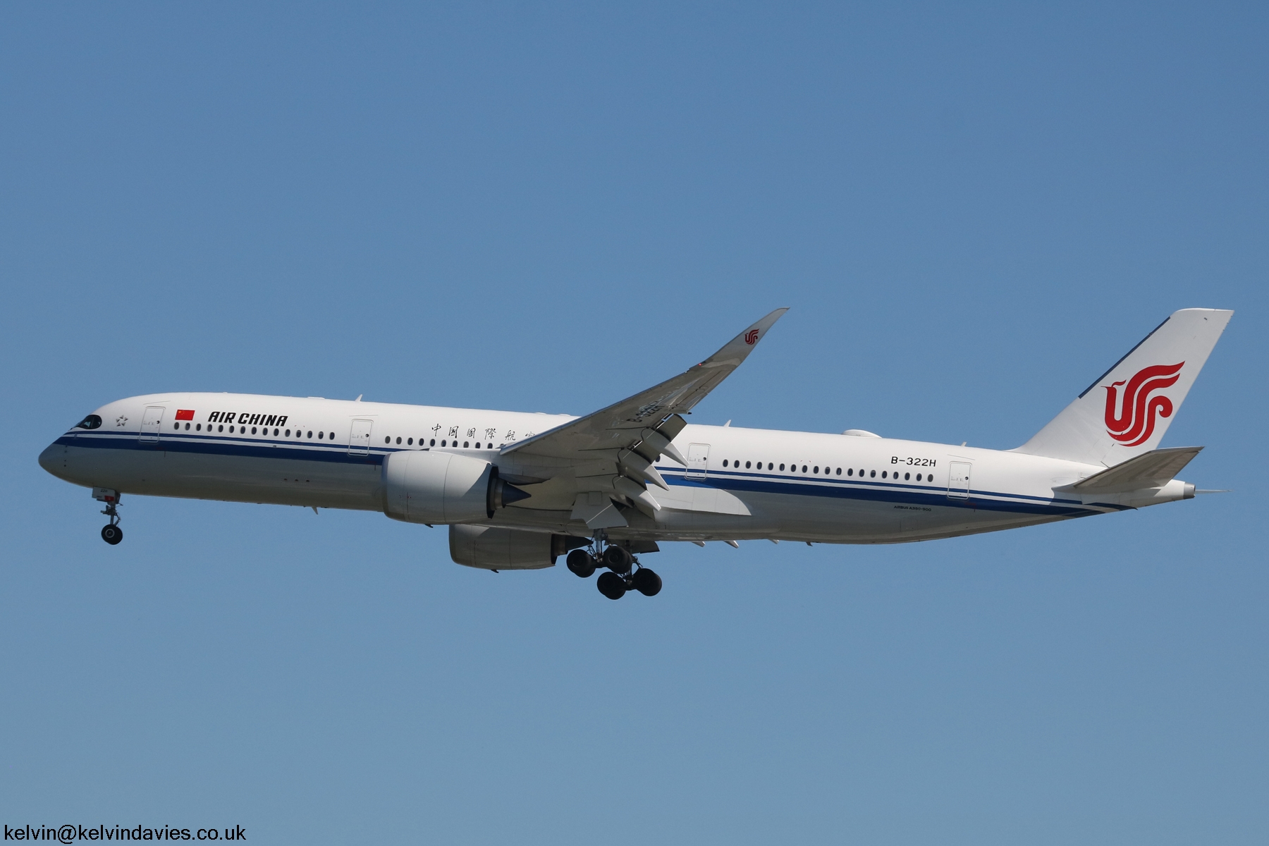 Air China A350 B-322H