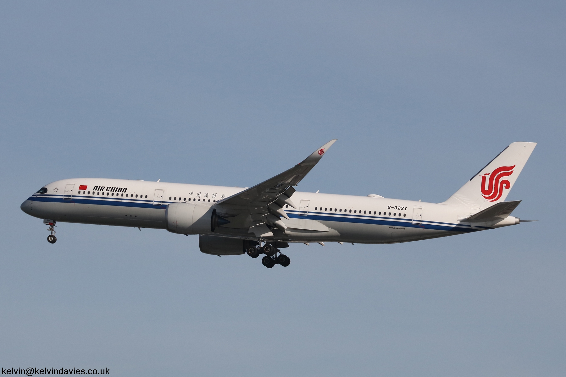 Air China A350-900 B-322Y