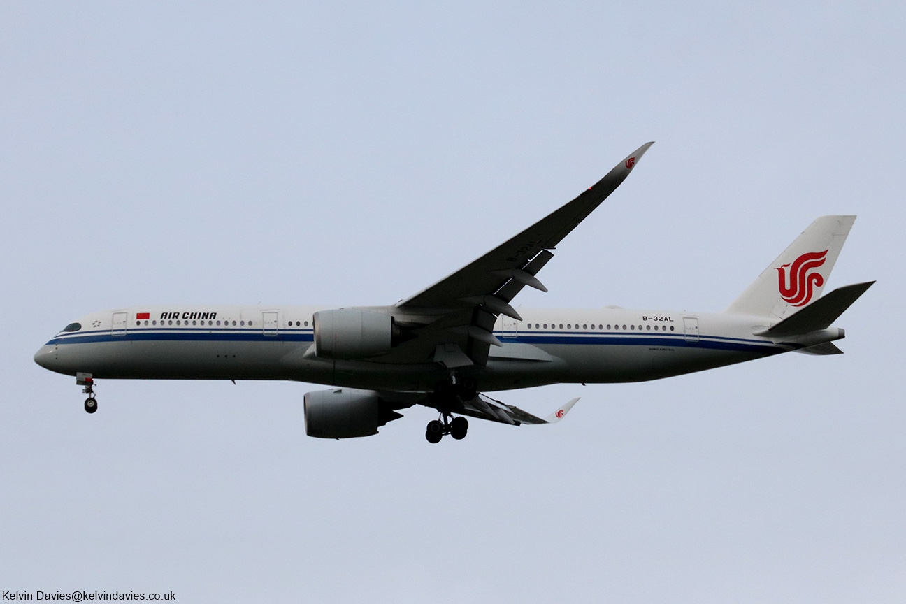 Air China A350 B-32AL
