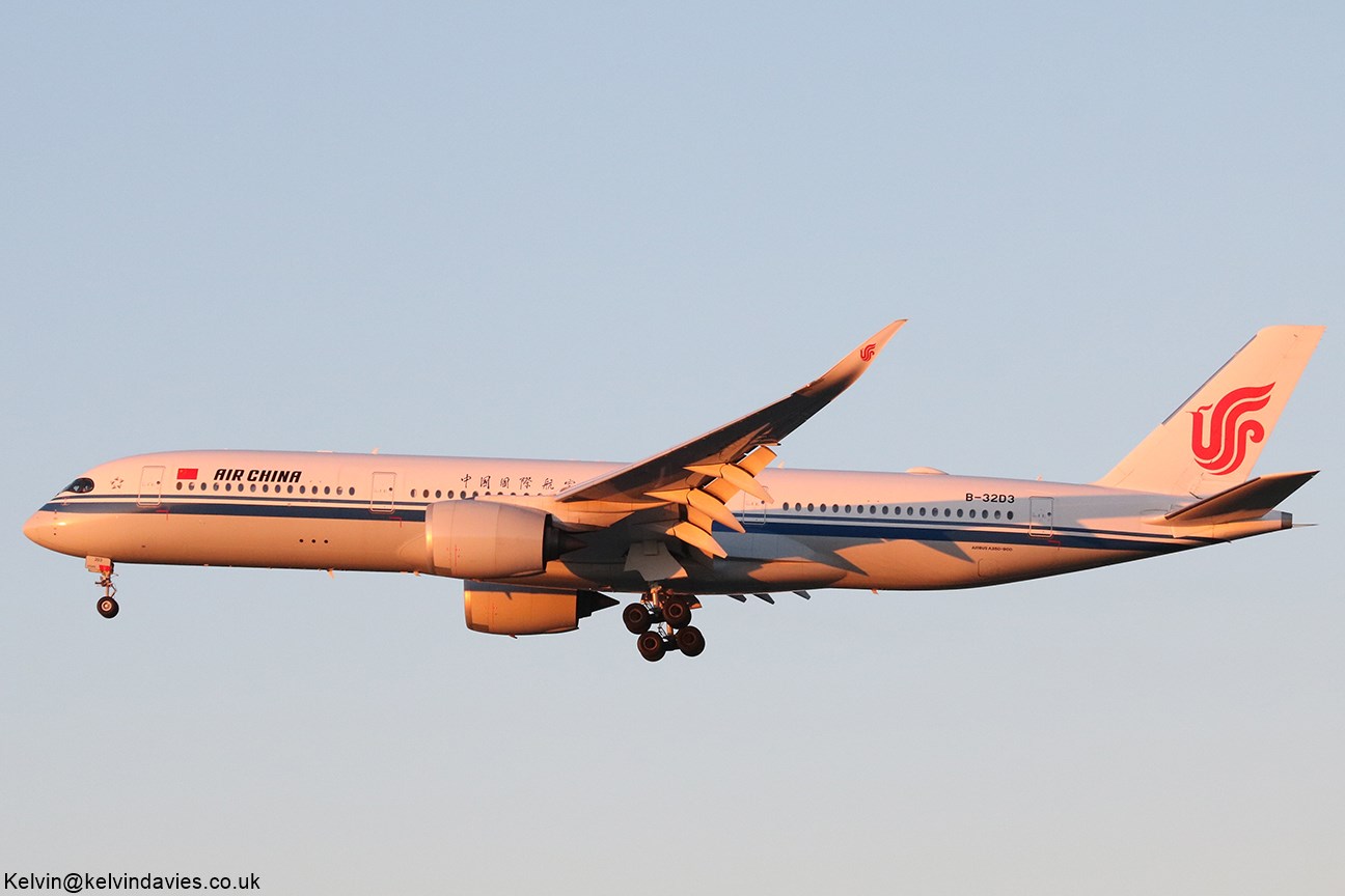 Air China A350 B-32D3