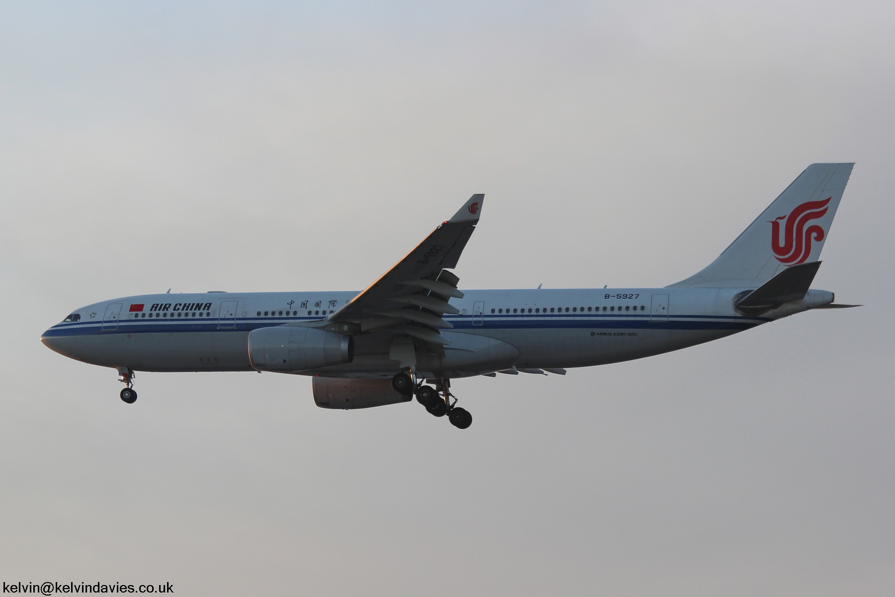 Air China A330 B-5927