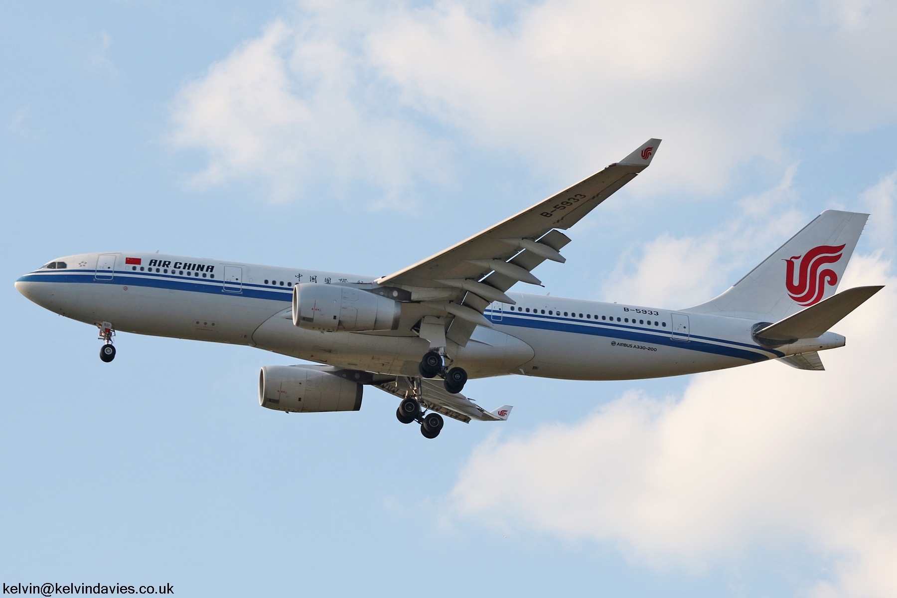Air China A330 B-5933