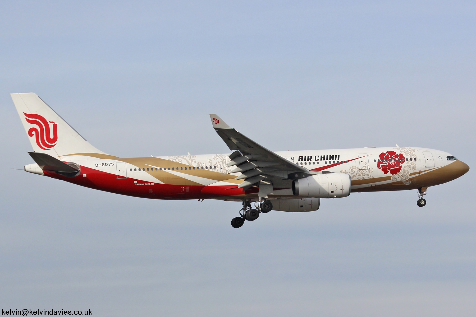 Air China A330 B-6075