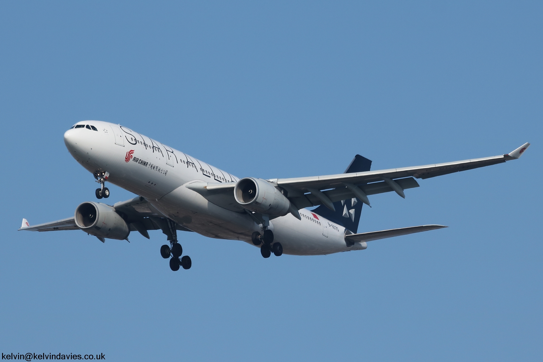 Air China A330 B-6075
